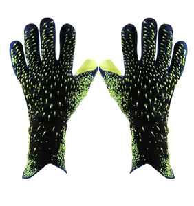 Gants de gardien de but en cuir tout temps durables de haute qualité pour hommes et femmes coupe négative pour une utilisation en extérieur - Product Image 5