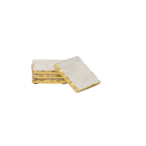 Creative Design Hot Selling <b>Marble</b> Mats Set Gift Low Price Most Demanding <b>Marble</b> <b>Coasters</b> for Dinning Tabletop Accessories - Product Image 1