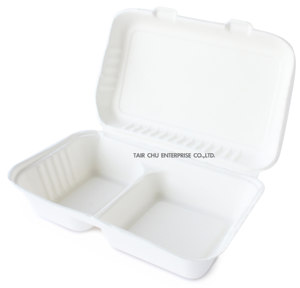 Contenedor desechable de caña de azúcar de tamaño estándar de 960ML, ml - Product Image 6