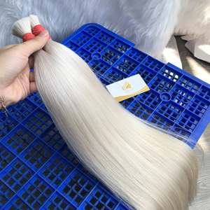 Extensiones de cabello liso Virgen no Remy de alta calidad a granel 100g El mejor precio al por mayor de Vietnam - Product Image 1