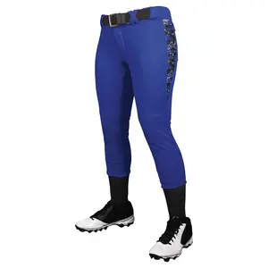 Customizable All-Season Fastpitch Softball <b>Shorts</b> College Matching Pant Team Colors Machine Washable Printed Technique - Product Image 6