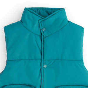 Gilet matelassé à bulles, logo personnalisé, imperméable, sans manches, veste d'hiver respirante, légère, gilet matelassé OEM - Product Image 2