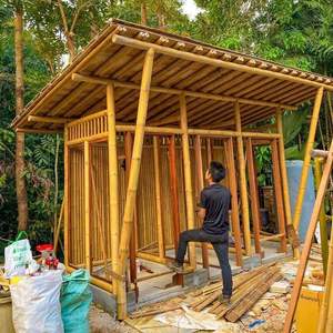 Varas de Bambú Tratadas para Estructuras Exteriores, Longitud Personalizada 6m 12m, Fabricante Mayorista - Product Image 4