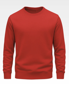 Sweat-shirt à col rond en molleton 100% coton pour homme Coupe régulière Design personnalisable à prix avantageux - Product Image 4