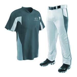 Uniforme de baseball personnalisé de haute qualité 100% polyester, respirant, écologique, ensembles avec logo personnalisé, vêtements d'équipe en couleurs personnalisées - Product Image 1