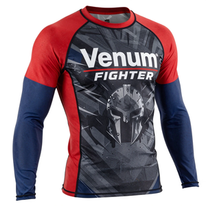 Camiseta de Compresión Venum Premium Personalizada, Anti-UV, Transpirable, de Manga Larga, para Entrenamiento en Gimnasio, Sublimada, para Adultos - Product Image 3