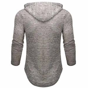 Ropa informal Nuevo diseño Jersey de manga larga de color sólido Sudaderas básicas de calidad premium Sudaderas con capucha de algodón transpirable para hombres 2025 - Product Image 6