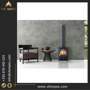 7.5kW Eficiencia de calor nominal Chimeneas de leña de hierro fundido de diseño moderno de alta calidad de Bulgaria a bajo precio - Product Image 3
