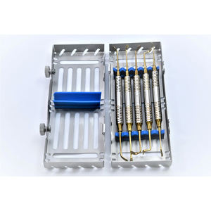 Juego de 5 Instrumentos de Elevación de Seno Maxilar de Acero Alemán de Alta Calidad, Kit de Implantes Dentales en Casete, Manual Surginexa, 1 Año de Garantía, Certificado CE - Product Image 2