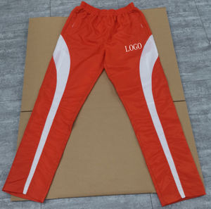 Survêtements de sport en nylon à panneau personnalisé pour hommes, jogging à col montant et fermeture éclair, avec votre propre logo brodé - Product Image 5