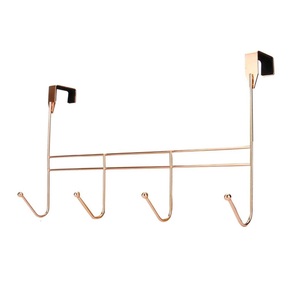 Elegante colgador de puerta de Metal duradero magnético a prueba de óxido Multi gancho Ideal para el hogar Oficina dormitorio cocina y baño - Product Image 1