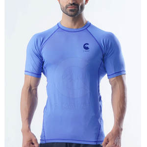 Último diseño Street Wear Gimnasio Camisetas Precio al por mayor Hecho en fábrica Hombres Gimnasio Camisetas para adultos - Product Image 3