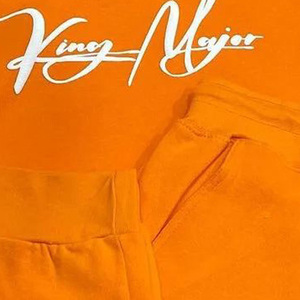 2025 New Winter Hooded Men's 100% Cotton Eco-Friendly Breathable Two-Piece <b>Tracksuit</b> Set High Quality Price - Product Image 4