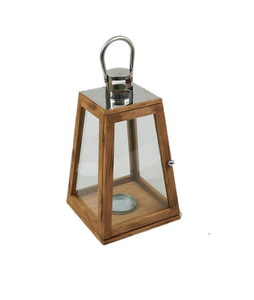 Linterna de alta calidad para el hogar, decoraciones decorativas para bodas, linterna clásica de madera y Metal, proveedor de fabricante al por mayor - Product Image 1