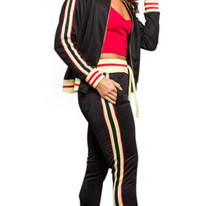 ชุดวอร์ม100% ผ้าฝ้ายออกแบบได้ตามต้องการสำหรับผู้หญิงชุดครอปพิมพ์ลาย3D ปักเสื้อออกกำลังกายชุดวอร์มสไตล์ลำลองสำหรับสุภาพสตรีเด็กผู้หญิงเด็ก - Product Image 3