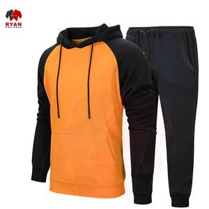 Ensemble de survêtement décontracté pour hommes, personnalisation de la marque OEM ODM, tissu confortable, ensemble de vêtements de sport deux pièces - Product Image 5