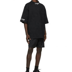 T-shirt unisexe 2025, nouveau, 100% coton, uni, logo personnalisé, impression sérigraphique, noir, OEM ODM, longueur standard, écologique, séchage rapide - Product Image 2