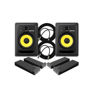 Moniteur de studio actif KRK Rokit 8 pouces, haut-parleur de bureau bidirectionnel pour l'enregistrement en studio à domicile - Product Image 3