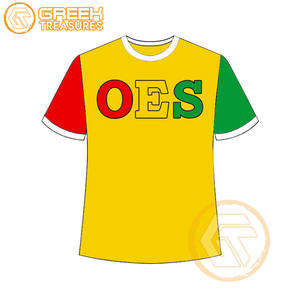 Wholesale Order of the Eastern <b>Star</b> T-<b>Shirt</b> Apparel Cotton Jersey High Quality Breathable OES T <b>Shirt</b> Women Greek Apparels - Product Image 3