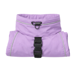 Purple <b>Dog</b> Raincoat Waterproof Hooded Pet Jacket Lightweight Windproof Outdoor Rain Wear For Medium Large <b>Dogs</b> - Product Image 6