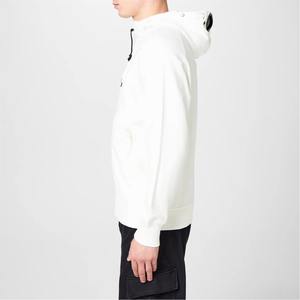 Sudadera con Capucha Personalizable para Hombre, 100% Algodón, Gruesa para Invierno, Felpa Sólida, Bordada, Estilo Urbano, Lisa, Teñida, Térmica - Product Image 3