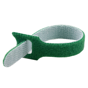 Pengikat Tanaman Kain Reusable 15cm dengan <span class=keywords><strong>Hook</strong></span> <span class=keywords><strong>and</strong></span> <span class=keywords><strong>Loop</strong></span>, Perlengkapan Perawatan Tanaman Esensial RAPITECH Hijau - Product Image 1