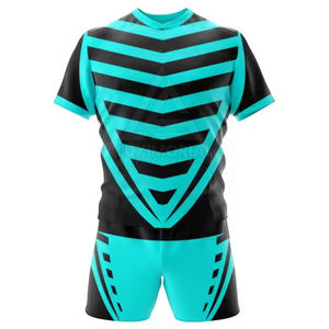 Uniformes personnalisés de rugby par équipe Maillots légers et flexibles pour les joueurs de rugby Vente en gros en ligne - Product Image 3