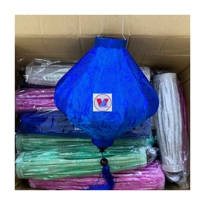 LINTERNAS DE SEDA REDONDAS DE BAMBÚ COLORIDAS DE ALTA CALIDAD PARA DECORACIÓN 100% HECHAS A MANO DE VIETNAM - Product Image 4