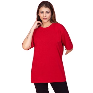 Venta al por mayor de algodón orgánico en blanco hombres y mujeres camisetas de alta calidad o cuello casual Camiseta de algodón camiseta - Product Image 3