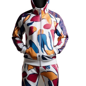 Trajes Deportivos de Invierno 2025 de Alta Calidad, Unisex, Casuales, de Forro Polar Transpirable, Listos para Usar, con Impresión por Transferencia de Calor y Logotipo Personalizado 2 en 1 - Product Image 1