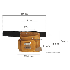 Borsa Semplice per Attrezzi con Cintura - Product Image 2