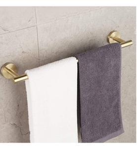 Porte-serviettes vintage en laiton, anneau à serviettes, pinces à linge, finition chromée et montage mural pour cuisine, zone de lavage, salle de bain - Product Image 3