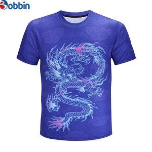 เสื้อยืดผู้ชายพิมพ์ลายซับลิเมชันว่างสำหรับงาน OEM ตามสั่ง - Product Image 6