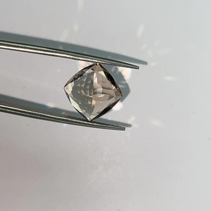 Cuarzo morganita de melocotón Natural 100%, 12MM, corte de cojín, piedra preciosa facetada de alta calidad para la fabricación de joyas, piedras preciosas sueltas de moda a granel - Product Image 1