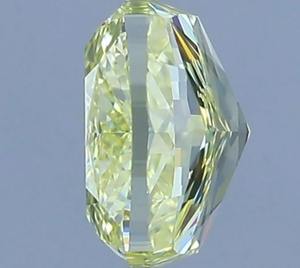 เพชรทรงคุชชั่น ผลิตในห้องปฏิบัติการ ได้รับการรับรองจาก IGI สำหรับทำเครื่องประดับ สีเหลืองแฟนซี ราคาไม่แพง - Product Image 2