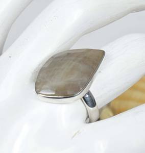 Ensemble de lunette naturelle de forme irrégulière bague multi saphir en argent sterling 925 pierre précieuse à facettes mariage à la mode de haute qualité - Product Image 3