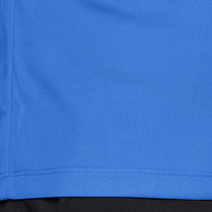 เสื้อโปโลกอล์ฟแขนสามส่วนเสื้อสวมหัวสีฟ้าสำหรับผู้ชายเสื้อโปโลทรงสลิมฟิตแห้งเร็ว - Product Image 5