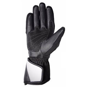 Guantes de carreras personalizados más vendidos de alta calidad, antideslizantes, precio al por mayor, piel de vaca, servicio OEM, guantes de cuero para moto - Product Image 3