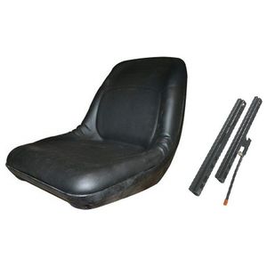 Siège de tracteur de jardin compact pour tondeuse à gazon avec rail coulissant - Product Image 3