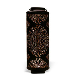 Custom Cutout Design Large Moroccan Metal <b>Lantern</b> <b>Candle</b> <b>Holder</b> Christmas Wedding Home Decorative Votive Jar Shape - Product Image 2