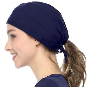 Chapeau d'allaitement en coton pour le personnel hospitalier Chapeau d'allaitement réutilisable avec bandeau pour médecins et infirmières - Product Image 1
