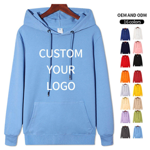 Pulls à capuche avec logo personnalisé de la meilleure qualité Sweatshirts à capuche en coton unisexes surdimensionnés avec broderie en tissu pour hommes et femmes - Product Image 3