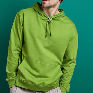 Sweat-shirt 2025 personnalisé OEM en polyester/coton, brodé, uni, épais, coupe oversize, lourd, court, classique, pour l'hiver - Product Image 2