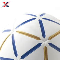 Balón de Fútbol Profesional de Alta Calidad para Adultos, Personalizado en Color, de Cuero PU Grueso, con Cámara de PVC Ecológica Resistente al Agua y Logotipo, para Exteriores