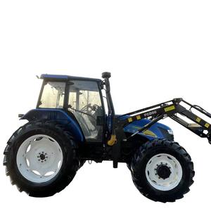 Tractor Agrícola Usado al por Mayor, Buen Precio y Calidad, Tractor de Ruedas New Holland, Motor Robin de 80HP, 4x4 - Product Image 6