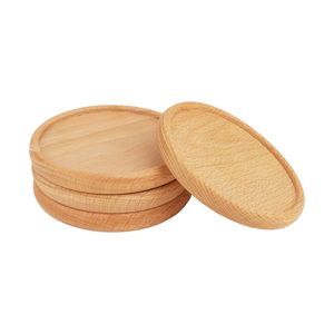 Posavasos de madera múltiples modernos y resistentes enlazados, funcional, hecho a mano, bebida artesanal, paquete de 6 soportes de bambú, acabado pulido personalizable - Product Image 2