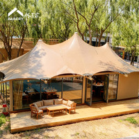 Restaurant préfabriqué de haute qualité en conteneur |   Unités de café modulaires en acier |   Tentes de restauration en plein air pour stations balnéaires et campings