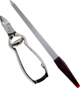 TOP VENTES Grande lime à ongles professionnelle en métal pour manucure et pédicure, lime à ongles pour les ongles des doigts et des orteils LA Elahi and Co - Product Image 1