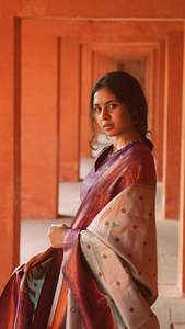 ชุดเดรสผ้าไหมหรูหราสำหรับผู้หญิงชุดเดรสผ้าไหมซาลวาร์คาเมซชุดปาร์ตี้แบบดั้งเดิมดีไซน์หรูหราตามสไตล์แฟชั่นทุกฤดูกาล - Product Image 5