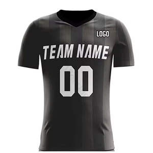 Camiseta de Fútbol Personalizada para Hombre 2026 con Logotipo Frontal y Trasero, Impresión por Sublimación, 100% Poliéster, Transpirable, de Secado Rápido y Ligera - Product Image 1